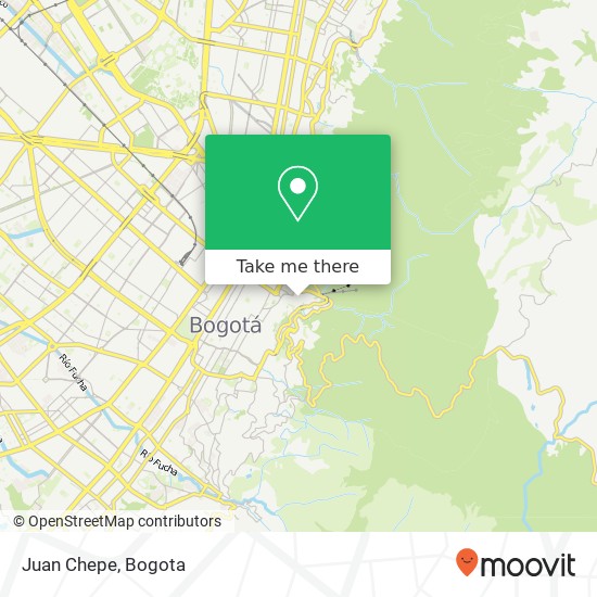 Juan Chepe map