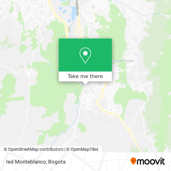 Ied Monteblanco map