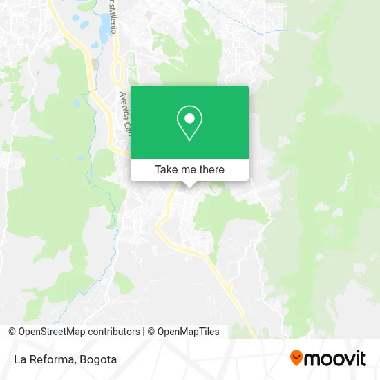 La Reforma map