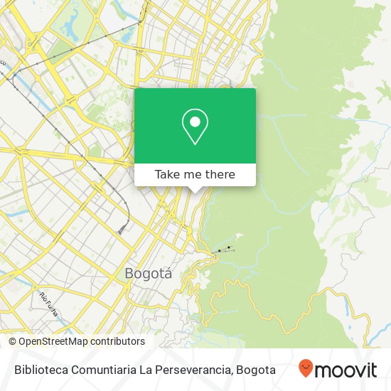 Biblioteca Comuntiaria La Perseverancia map