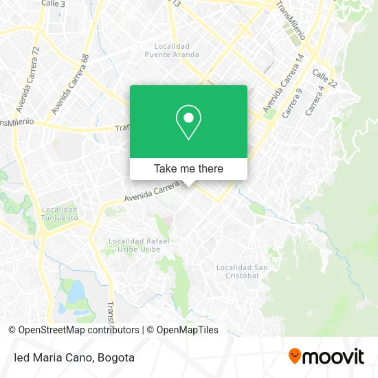 Mapa de Ied Maria Cano