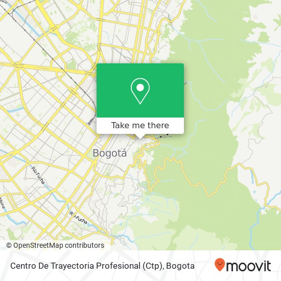 Centro De Trayectoria Profesional (Ctp) map