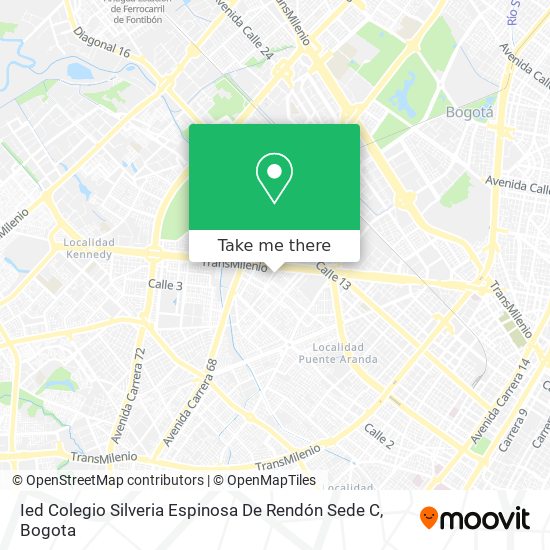 Ied Colegio Silveria Espinosa De Rendón Sede C map