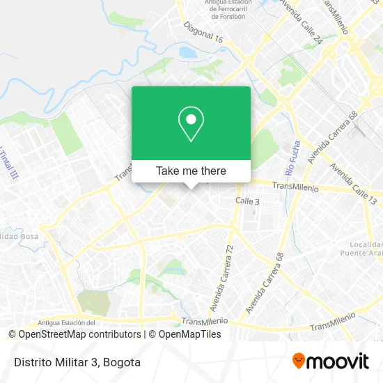 Distrito Militar 3 map