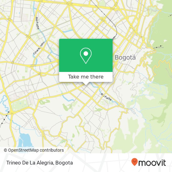 Trineo De La Alegria map