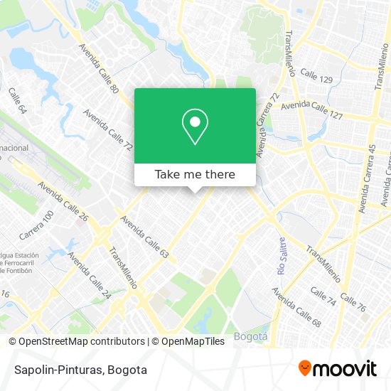 Mapa de Sapolin-Pinturas