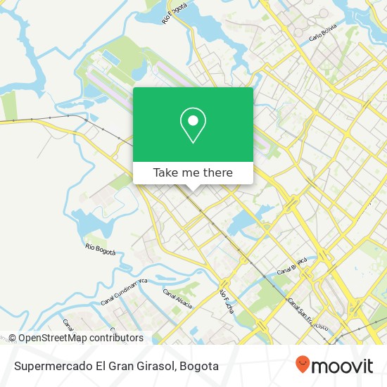 Supermercado El Gran Girasol map