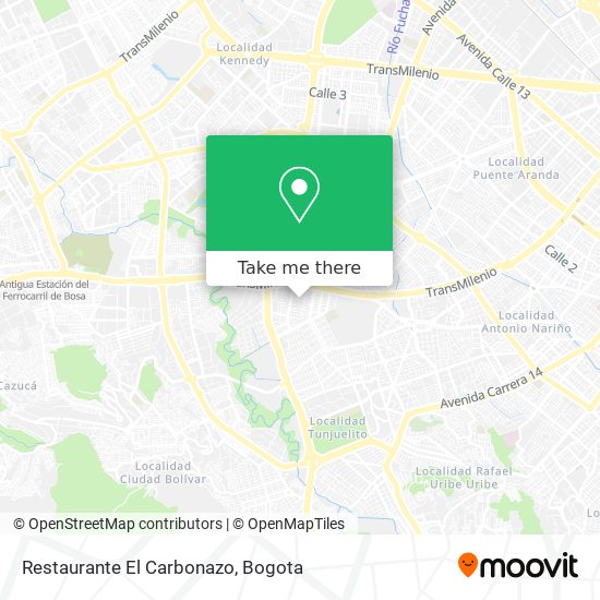 Restaurante El Carbonazo map