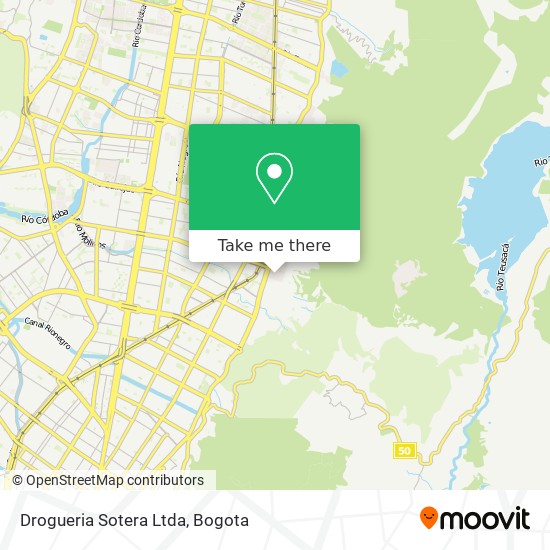 Drogueria Sotera Ltda map