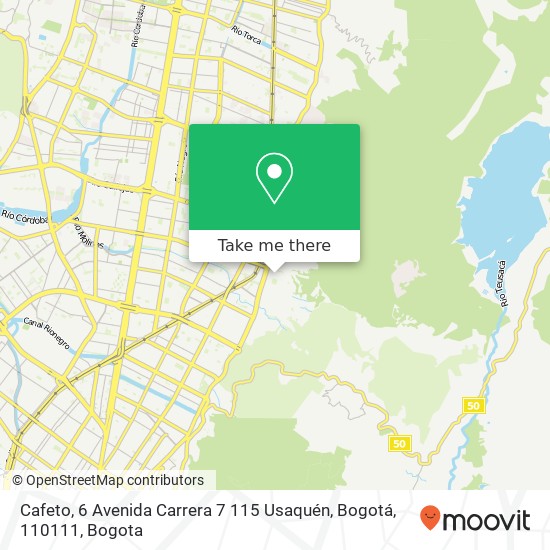 Cafeto, 6 Avenida Carrera 7 115 Usaquén, Bogotá, 110111 map