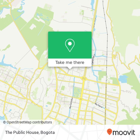 The Public House map