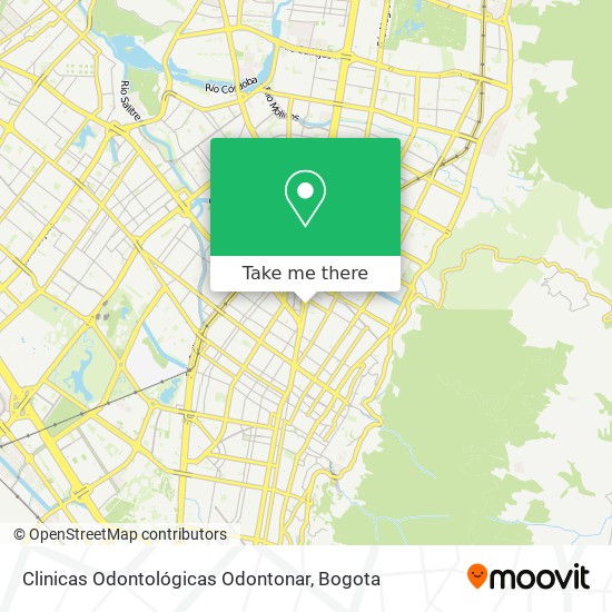 Clinicas Odontológicas Odontonar map