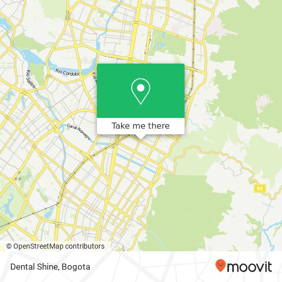 Dental Shine map