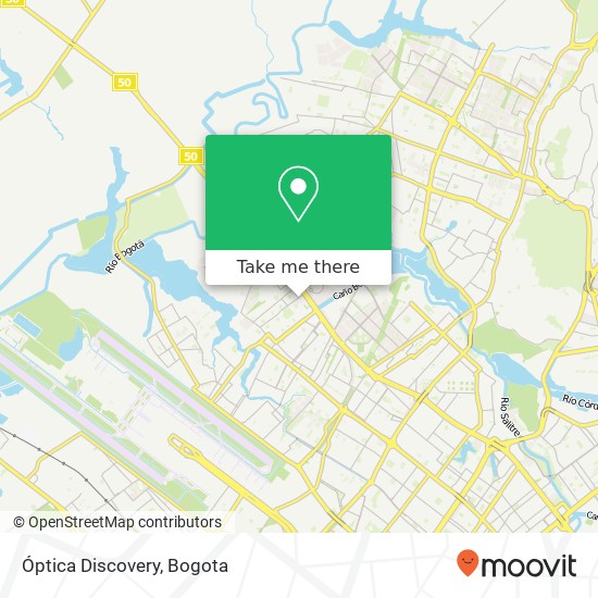 Óptica Discovery map