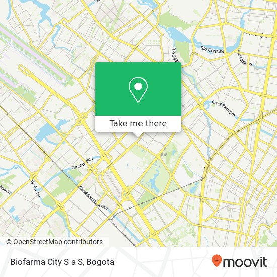 Biofarma City S a S map