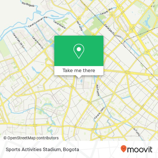 Sports Activities Stadium map