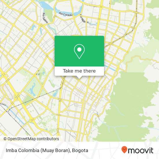 Imba Colombia (Muay Boran) map