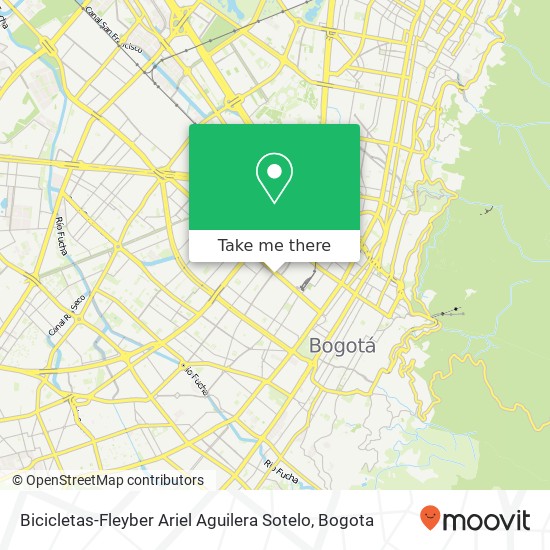 Bicicletas-Fleyber Ariel Aguilera Sotelo map