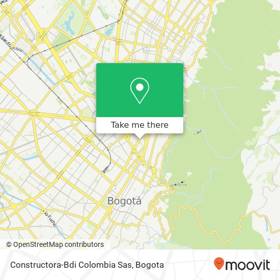 Constructora-Bdi Colombia Sas map