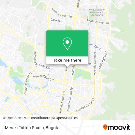 Meraki Tattoo Studio map