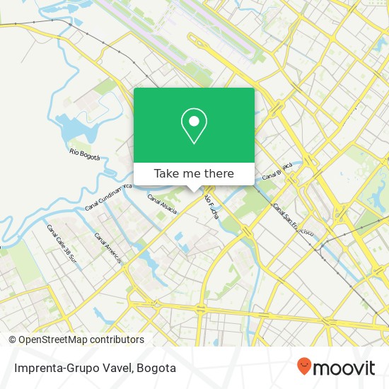Imprenta-Grupo Vavel map