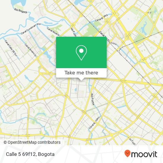 Mapa de Calle 5 69f12