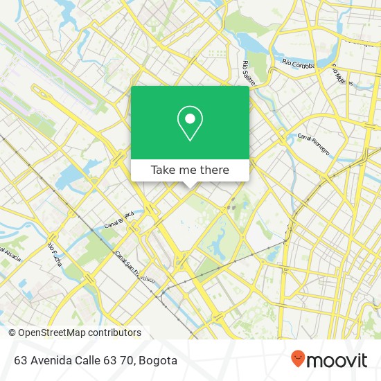 63 Avenida Calle 63 70 map