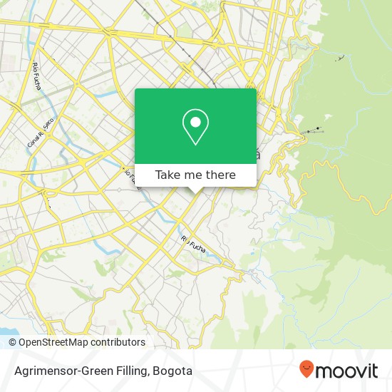 Agrimensor-Green Filling map