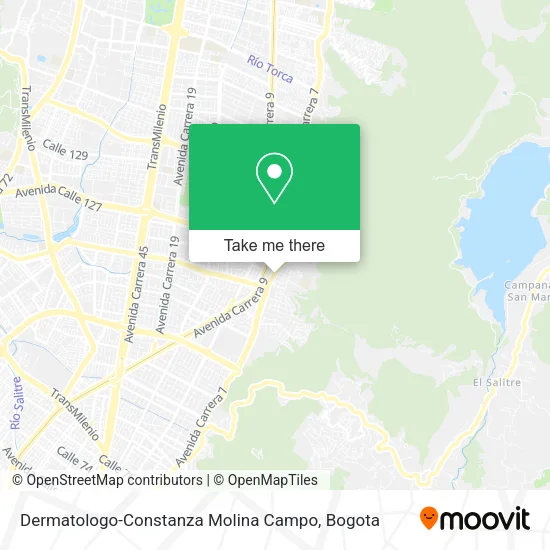 Dermatologo-Constanza Molina Campo map