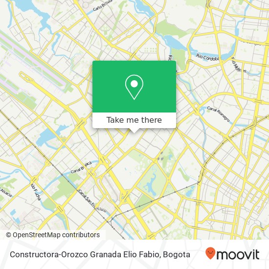 Constructora-Orozco Granada Elio Fabio map