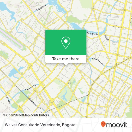 Walvet-Consultorio Veterinario map