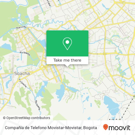 Mapa de Compañía de Telefono Movistar-Movistar