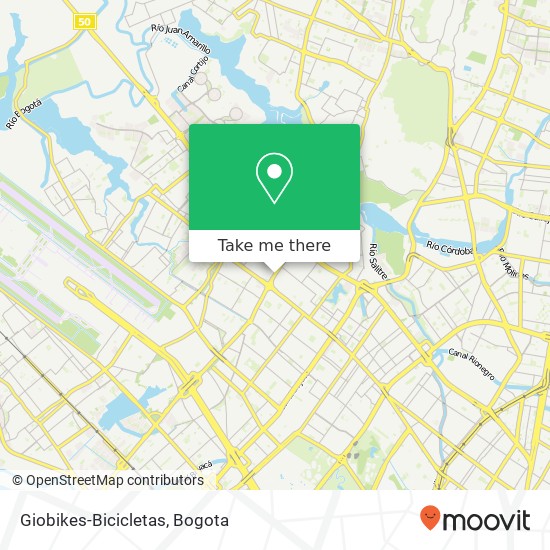 Giobikes-Bicicletas map