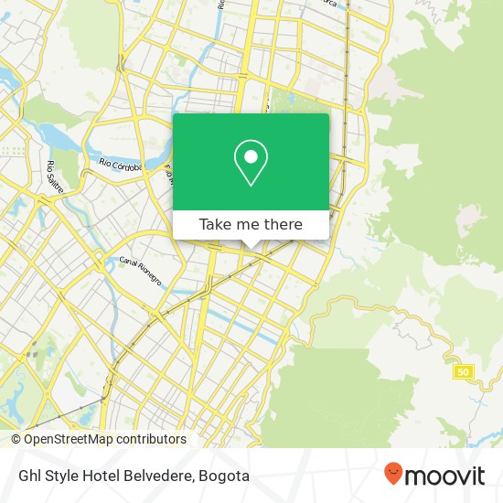 Ghl Style Hotel Belvedere map