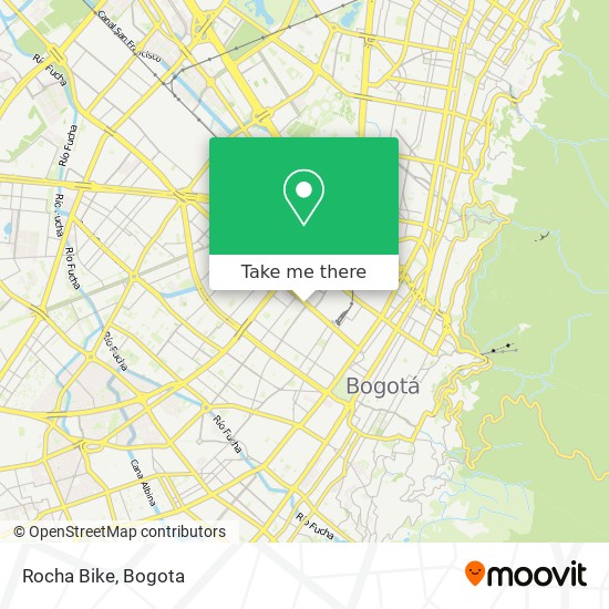 Rocha Bike map