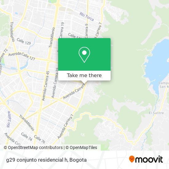 g29 conjunto residencial h map