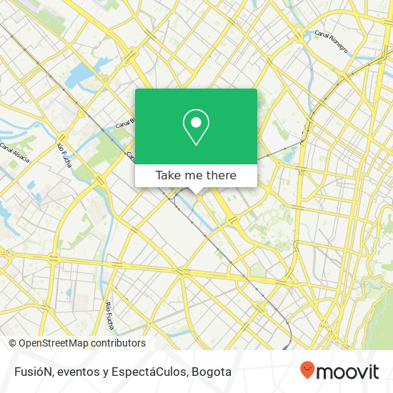 FusióN, eventos y EspectáCulos map