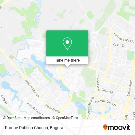 Parque Público Chucua map