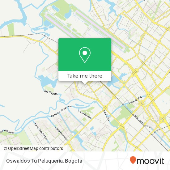 Mapa de Oswaldo's Tu Peluquería