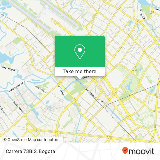 Mapa de Carrera 73BIS