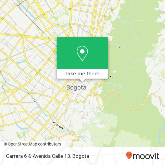 Carrera 6 & Avenida Calle 13 map