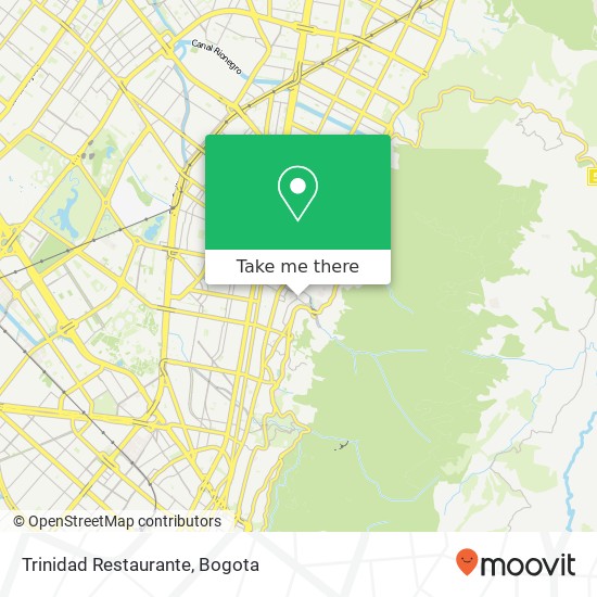 Trinidad Restaurante map