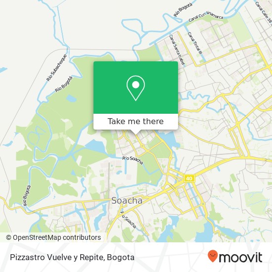 Mapa de Pizzastro Vuelve y Repite