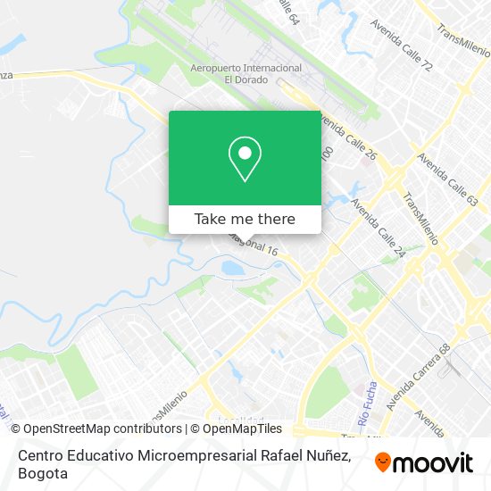 Centro Educativo Microempresarial Rafael Nuñez map