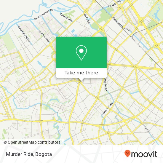 Murder Ride map