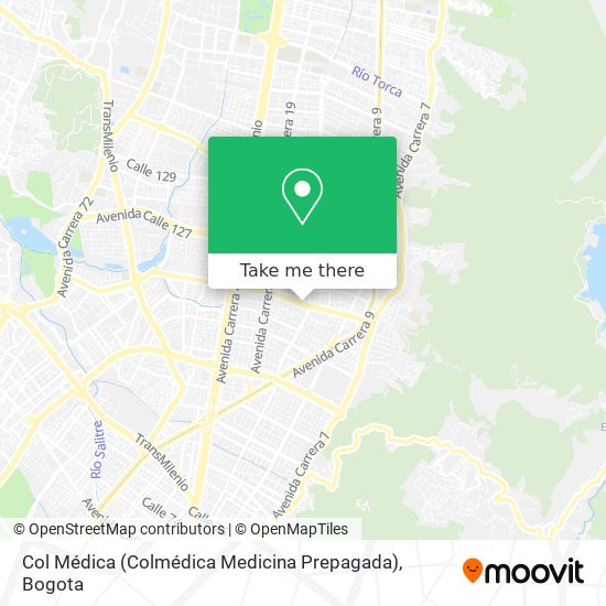 Col Médica (Colmédica Medicina Prepagada) map