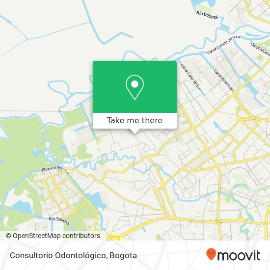 Consultorio Odontológico map