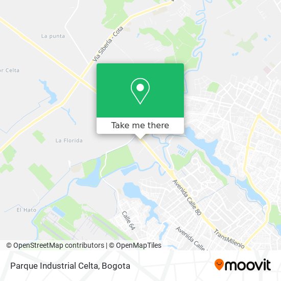 Parque Industrial Celta map