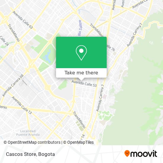 Cascos Store map