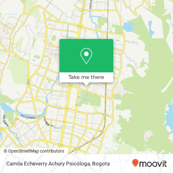 Mapa de Camila Echeverry Achury Psicóloga